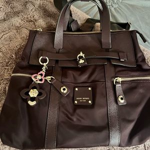 Henri Bendel Jetsetter Backpack with charm.